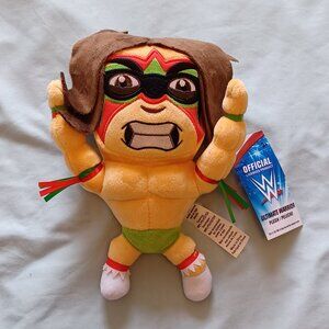2021 Walmart WWE Wrestling 10.5" Ultimate Warrior Plush Doll New with Tags